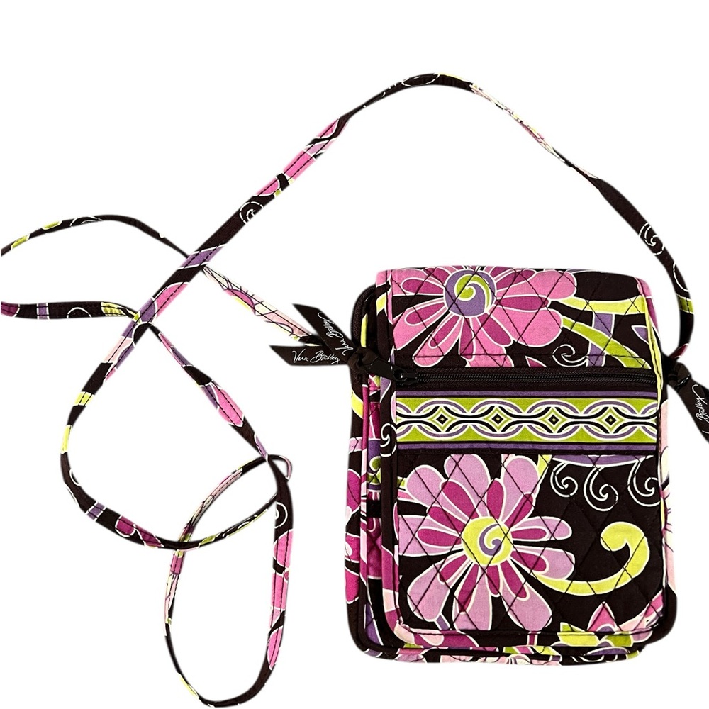 Vera Bradley Minihipster Crossbody Bag Purple Punch